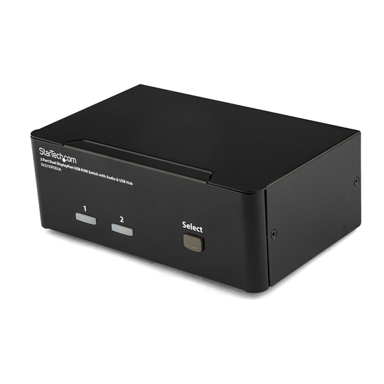 StarTech.com SV231DPDDUA User Manual