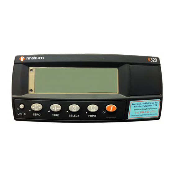 Seko RINSTRUM R320 Manuals
