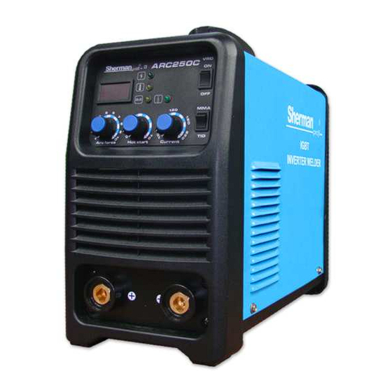 SHERMAN-profi ARC 250C User Manual