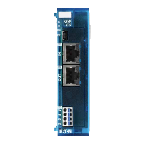 Eaton XN-312-GW-EC Manual