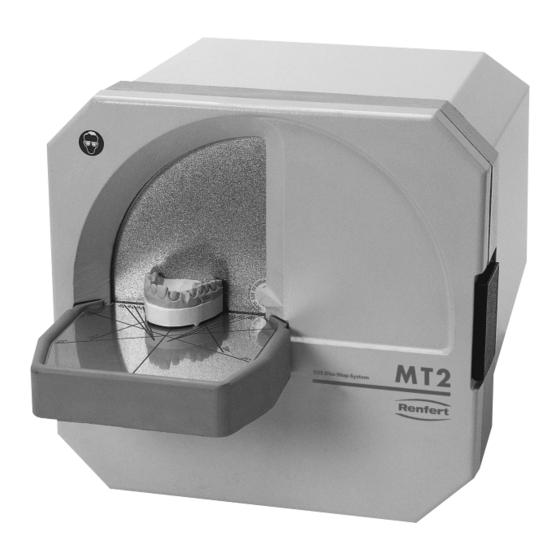 Renfert MT 2 Instruction Manual