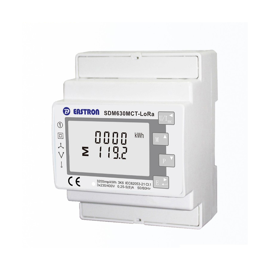 Eastron SDM630MCT-LoRaWAN Energy Meter Manuals