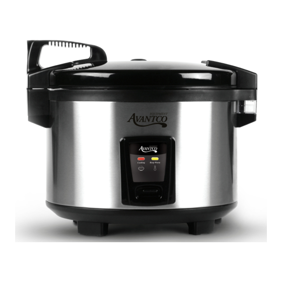 Avantco Equipment 177RCSA40 User Manual