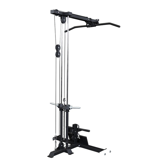 Body Solid SPRHLA Assembly Instructions And Owner's Manual
