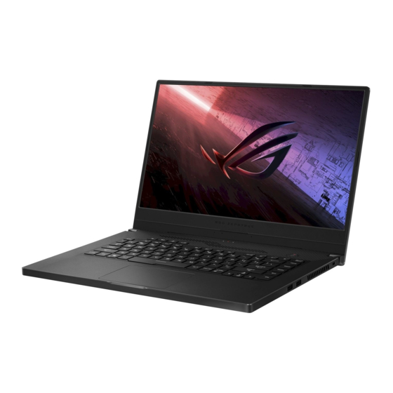 Asus ROG Zephyrus G15 Manual