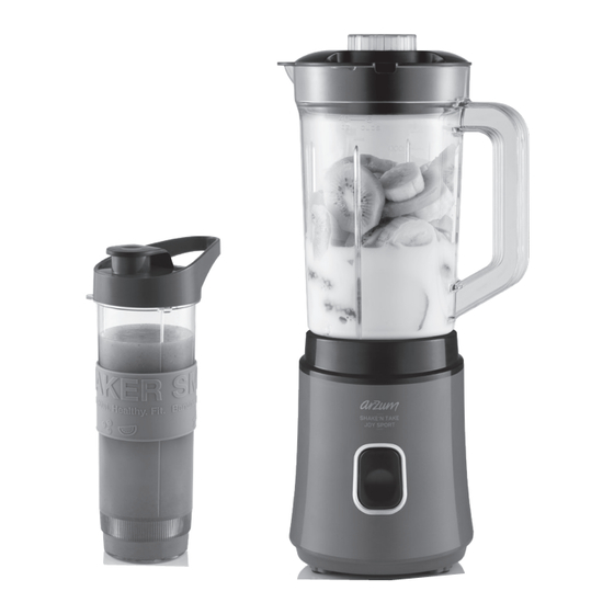Arzum SHAKE'N TAKE JOY SPORT Blender Manuals