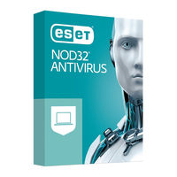 Eset NOD32 ANTIVIRUS - V2.7 Installation Manual