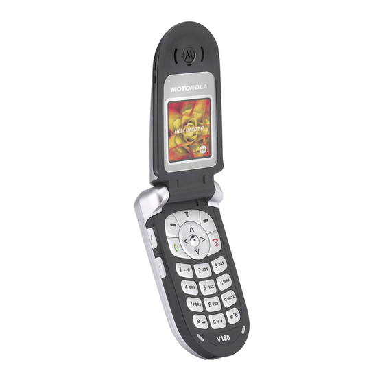 Motorola V180 Service Manual