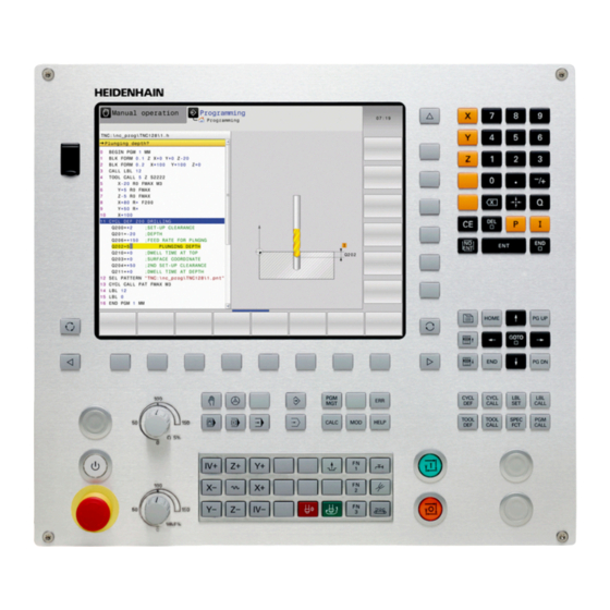 HEIDENHAIN TNC 128 User Manual