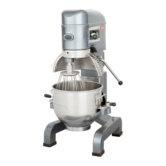 Avantco MX30 User Manual