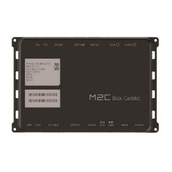 Car Solutions M2C-200 Quick Manual