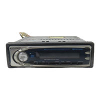 Panasonic CQDF100U - AUTO RADIO/CD DECK Operating Manual