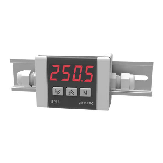 Akytec ITP11 W Series Manual