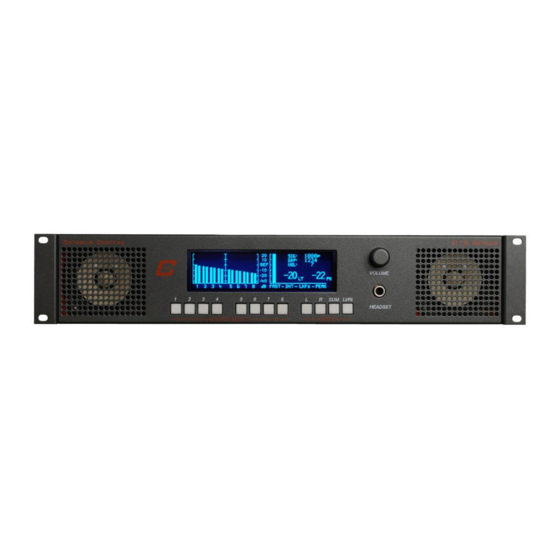 User Manuals: MultiDyne C Series Monitoring System