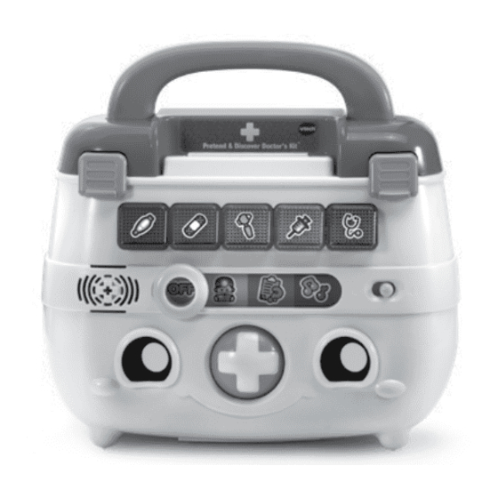 VTech Play & Heal Deluxe Medical Kit Instruction Manual