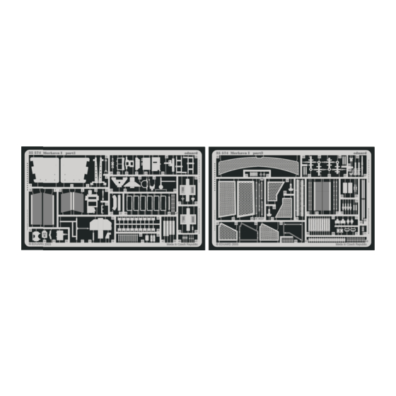 Eduard Merkava I Assembly Instructions