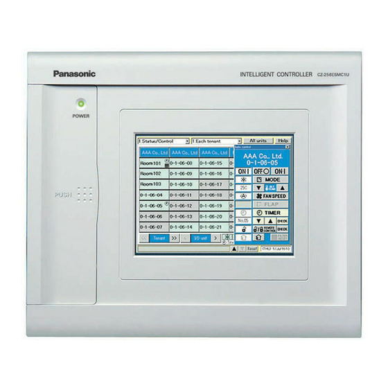 Panasonic CZ-256ESMC1U Operating Instructions Manual