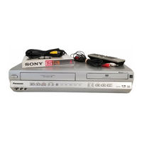 Panasonic PVD4735S - DVD/VCR DECK Operating Instructions Manual