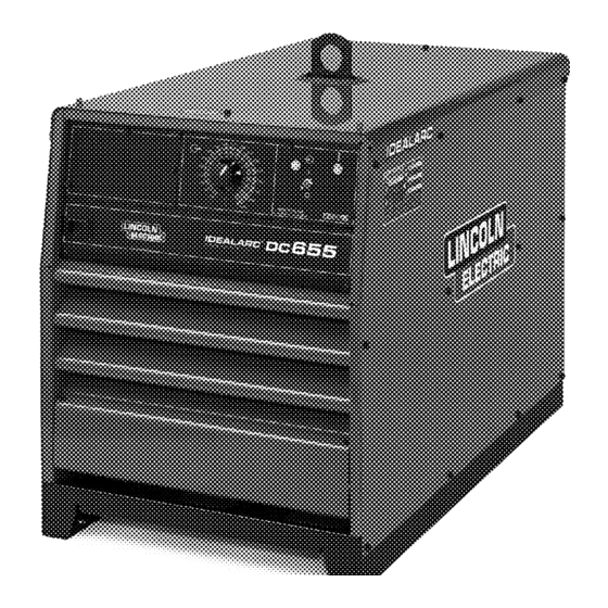 Lincoln Electric 10501 Operator's Manual