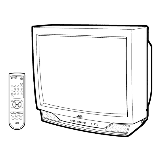 JVC AV-27230/S CRT TV Manuals