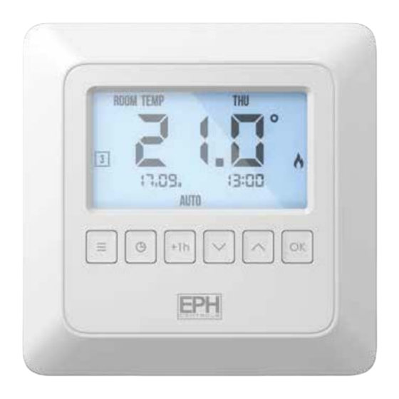 EPH Controls CDTP2 Installation And Operation Manual