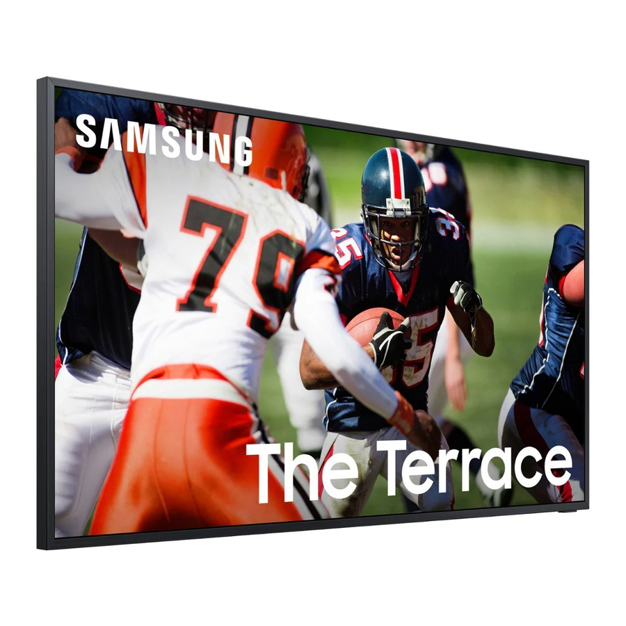 Samsung The Terrace LST9C - Outdoor TV Manual