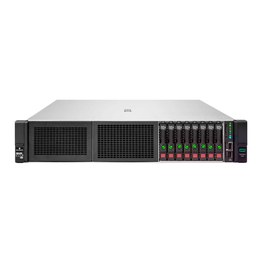 HPE StoreOnce 3660 / 5260 / 5660 Manual