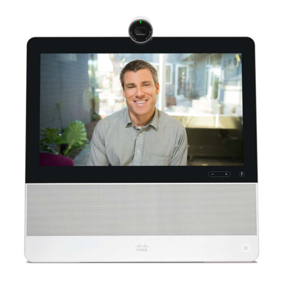 Cisco DX70 TelePresence user guide