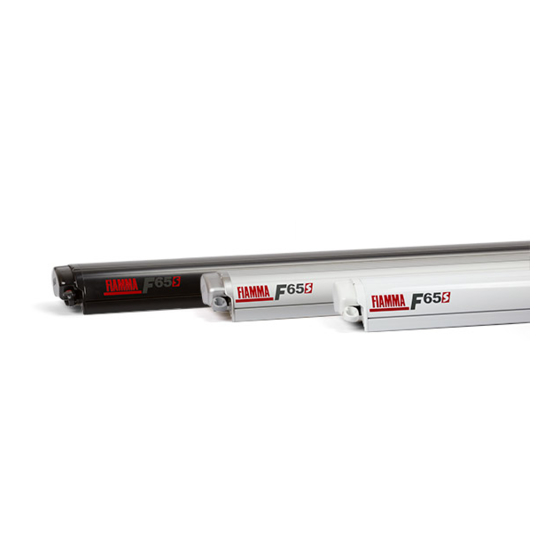 Fiamma F65s Installation And Use Instructions Manual