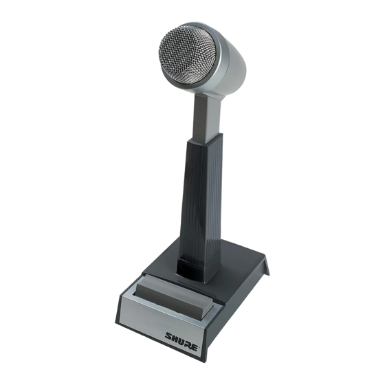 Shure 522 User Manual