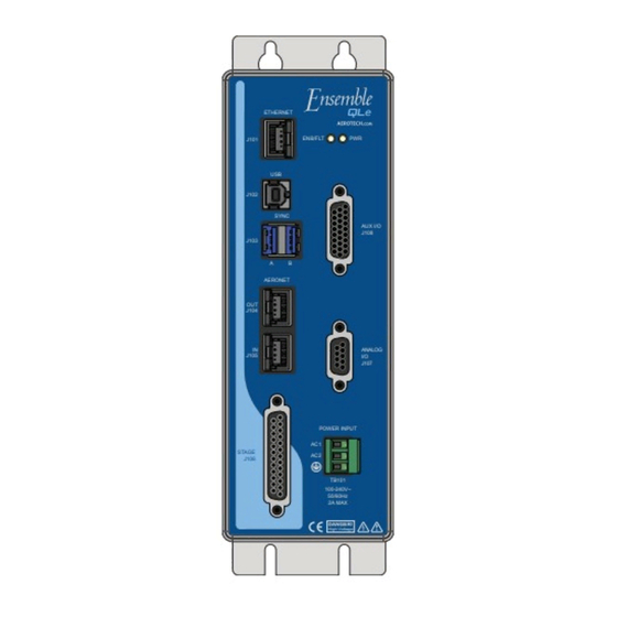 Aerotech Ensemble QLe Series Hardware Manual