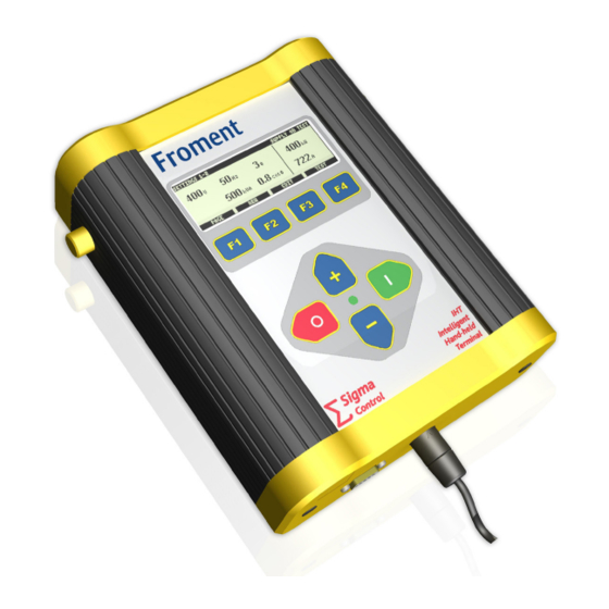 Asco Froment SIGMA IHT Version 4 Quick Start Manual