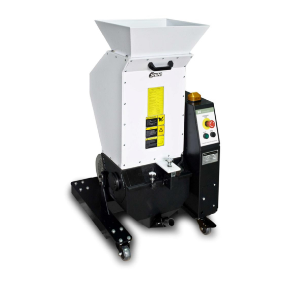 Shini SG-16N Series Manual