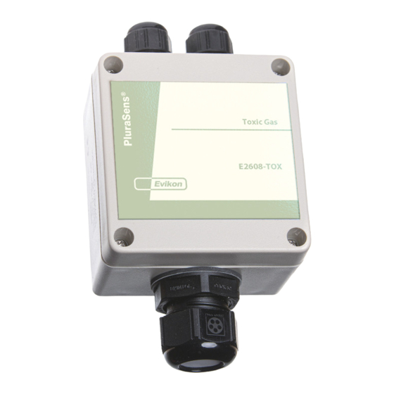 Evikon PluraSens E2608 Series User Manual