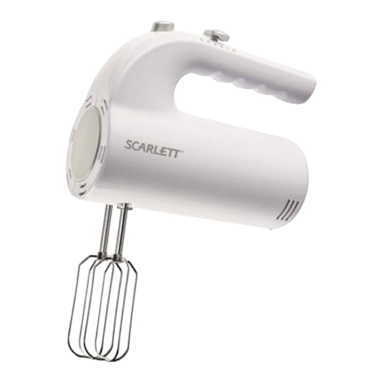 Scarlett SC-HM40S01 Instruction Manual
