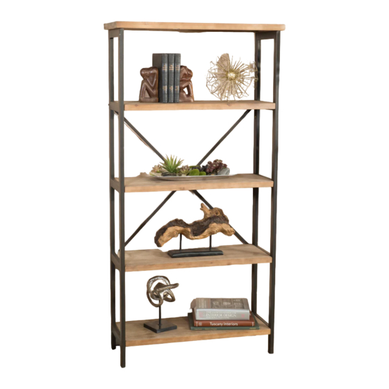 Noble House Home Furnishings Bookcase Assembly Instructions Manual