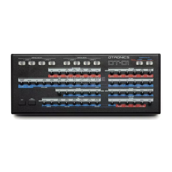 DTronics DT-01 Firmware Update Manual