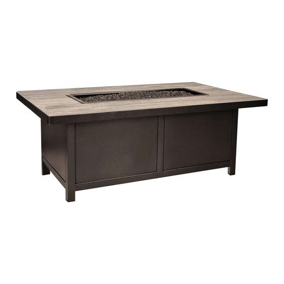 OW Lee CASUAL FIRESIDE 5110-3050O-E Owner's Manual