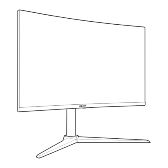 Acer NITRO XZ270 Manuals