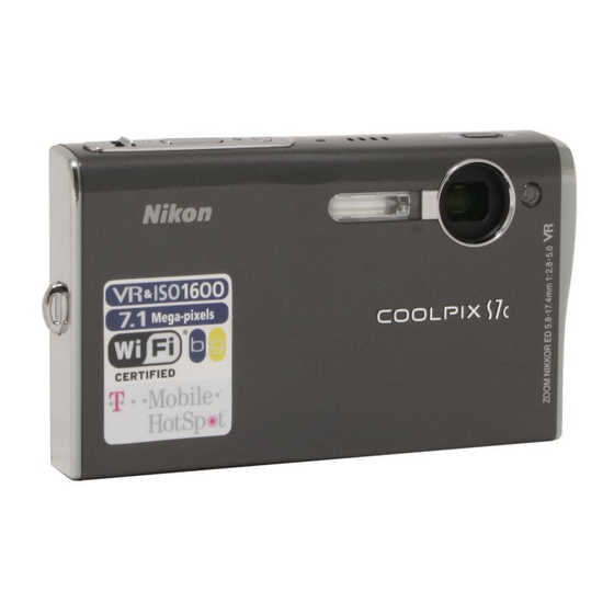 Nikon Coolpix S7 Guide Manuals