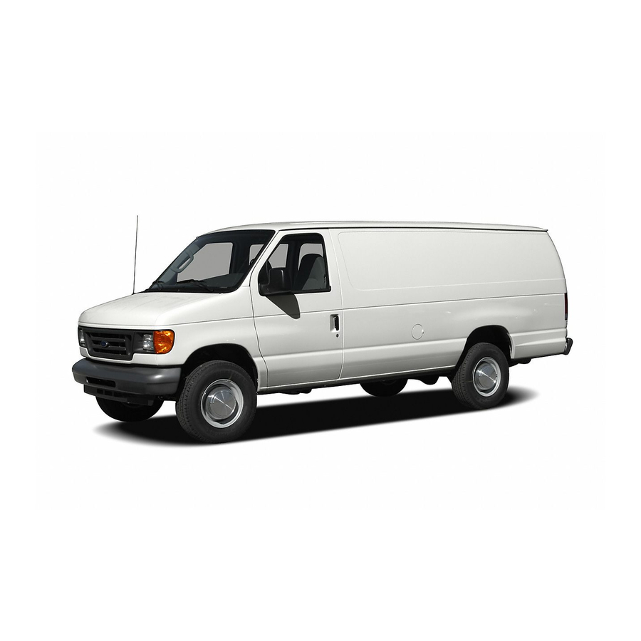 Ford 2006 E-Series Used Full-Size Van Manuals