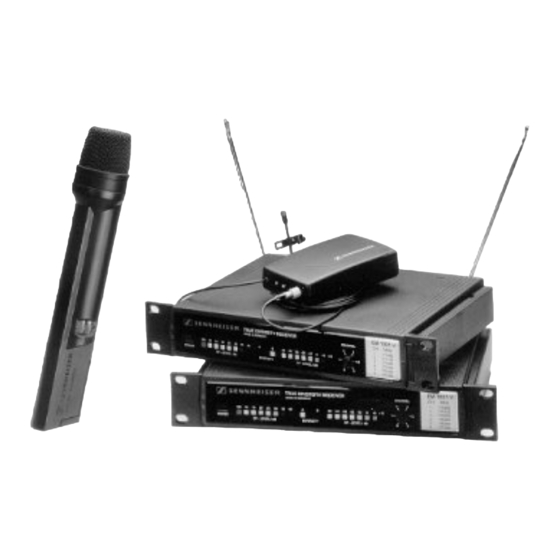 Sennheiser  1000 series Instruction Manual