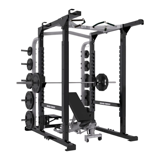 HAMMER STRENGTH HEAVY DUTY POWER RACK USER MANUAL Pdf Download | ManualsLib