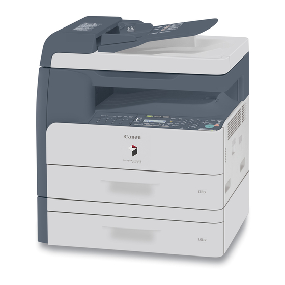 Canon imageRUNNER 1023 Series Basic Operation Manual