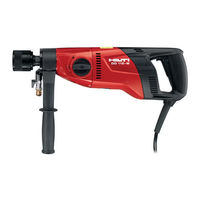 Hilti DD100 Operating Instructions Manual
