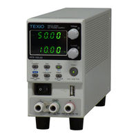 TEXIO PFR-100L50G Instruction Manuals