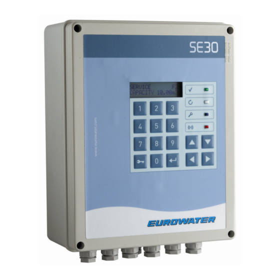 Eurowater SE 30 Quick Manual