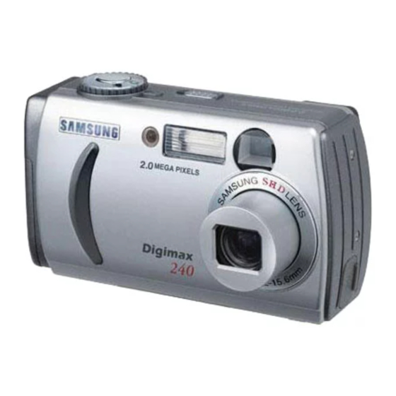 Samsung DIGIMAX 240 User Manual