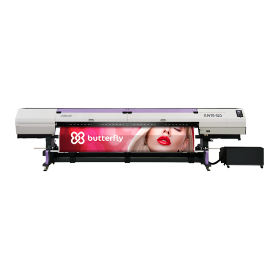 MIMAKI UJV55-320 Quick Start Manual