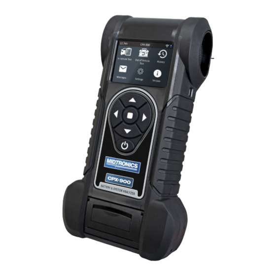 Midtronics CPX-900 WiFi User Manual